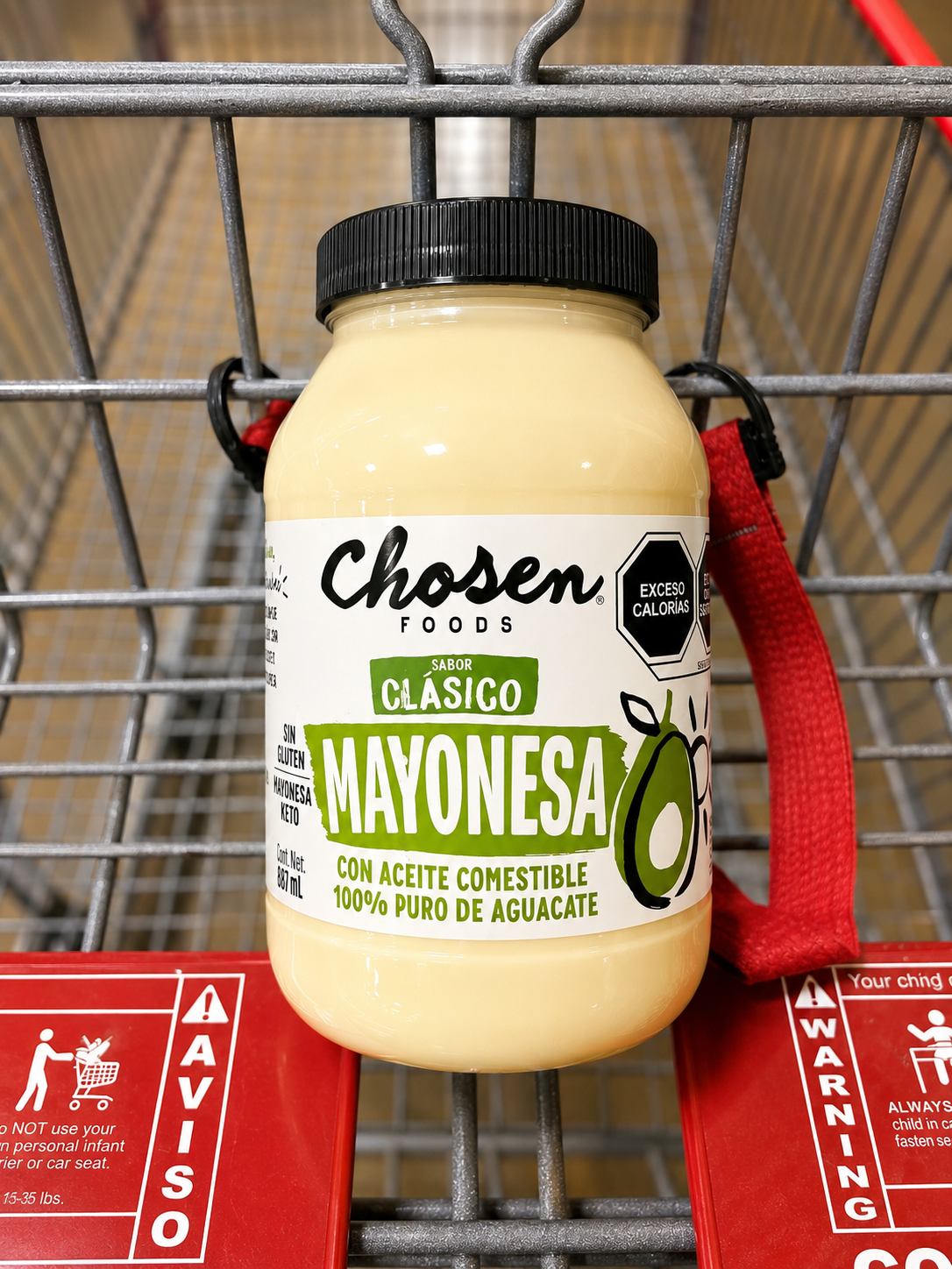 🥑Mayonesa Chosen Foods con Aceite de Aguacate 946 ml