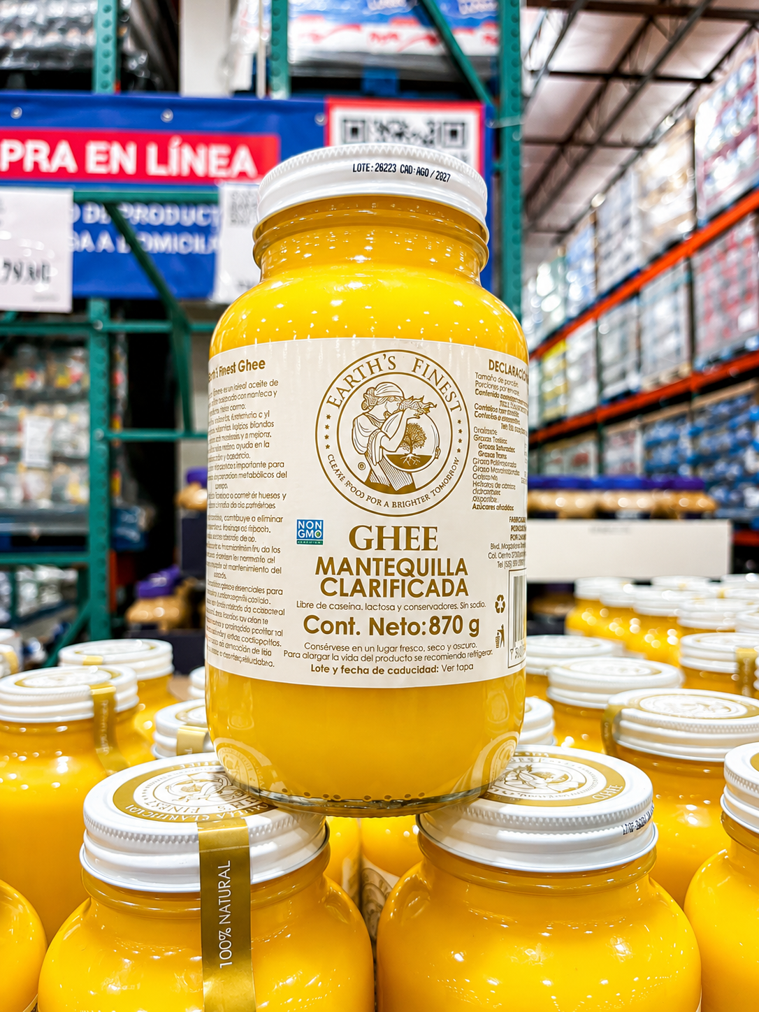 🧈 Ghee Earth’s Finest Mantequilla Clarificada 870 g