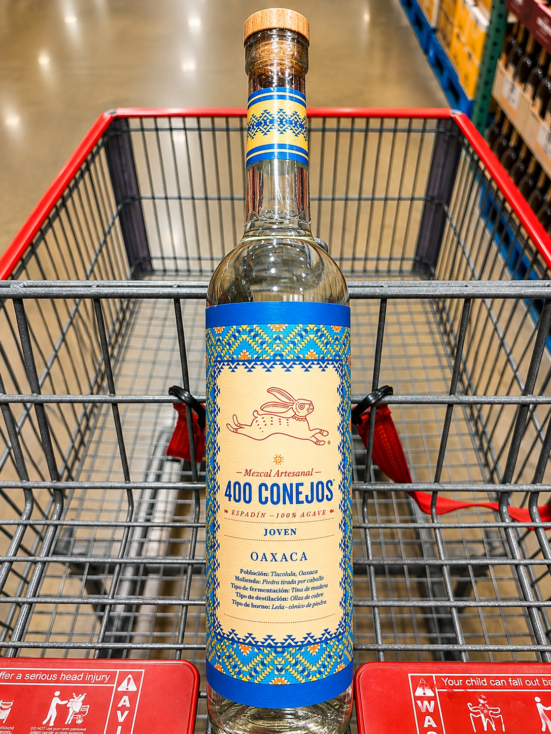 🐇 400 Conejos Mezcal Artesanal Espadín Joven 700 ml