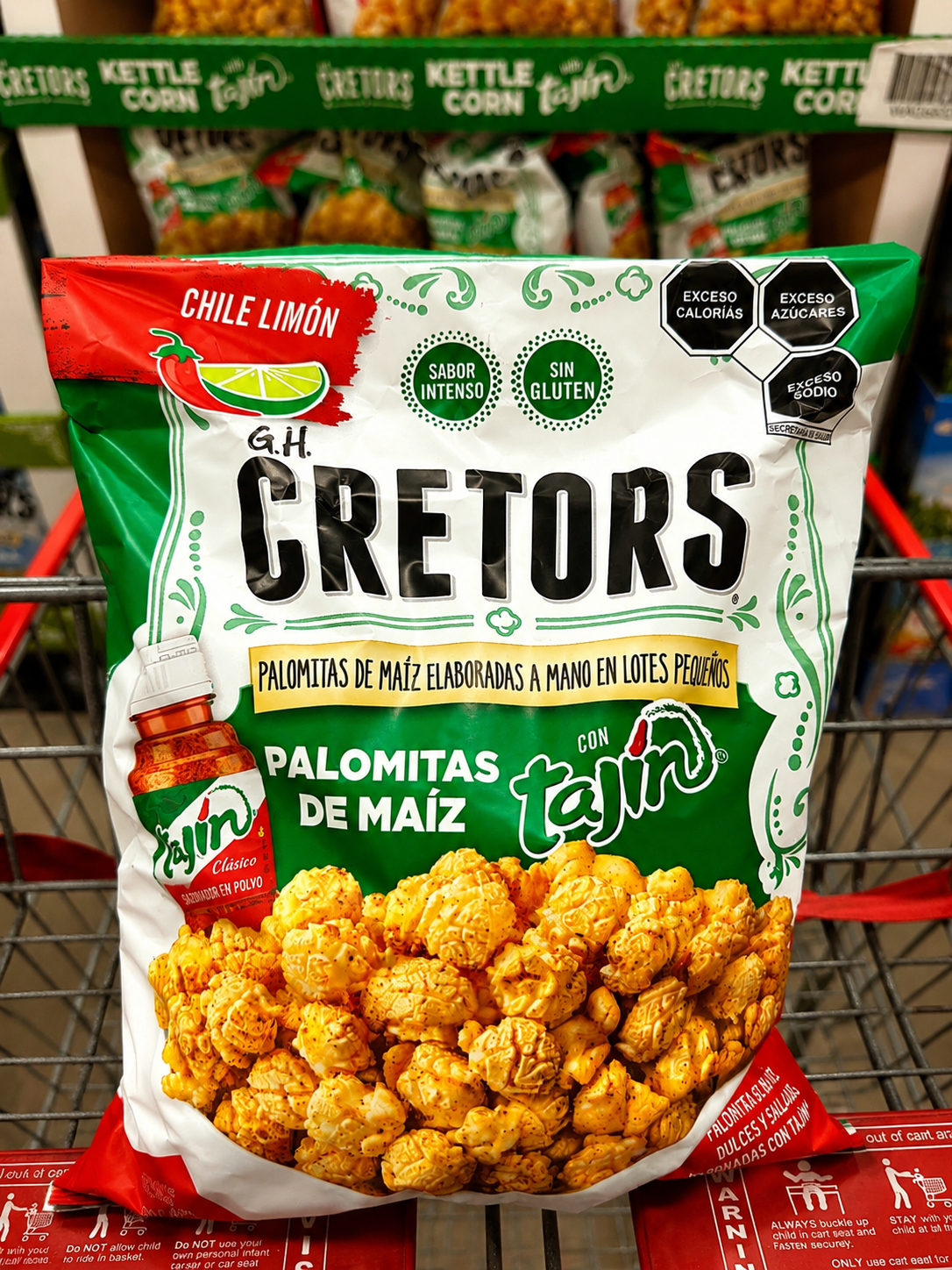 🌶️ Palomitas Cretors Chile Limón con Tajín 397 g