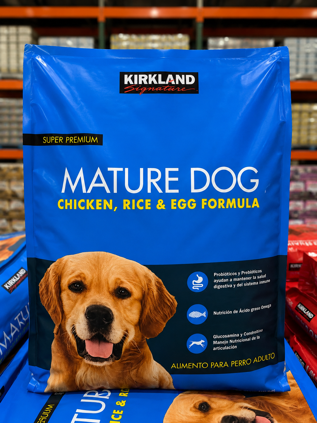 🐶 Kirkland Signature Mature Dog – Alimento para Perro Maduro 18.1 kg