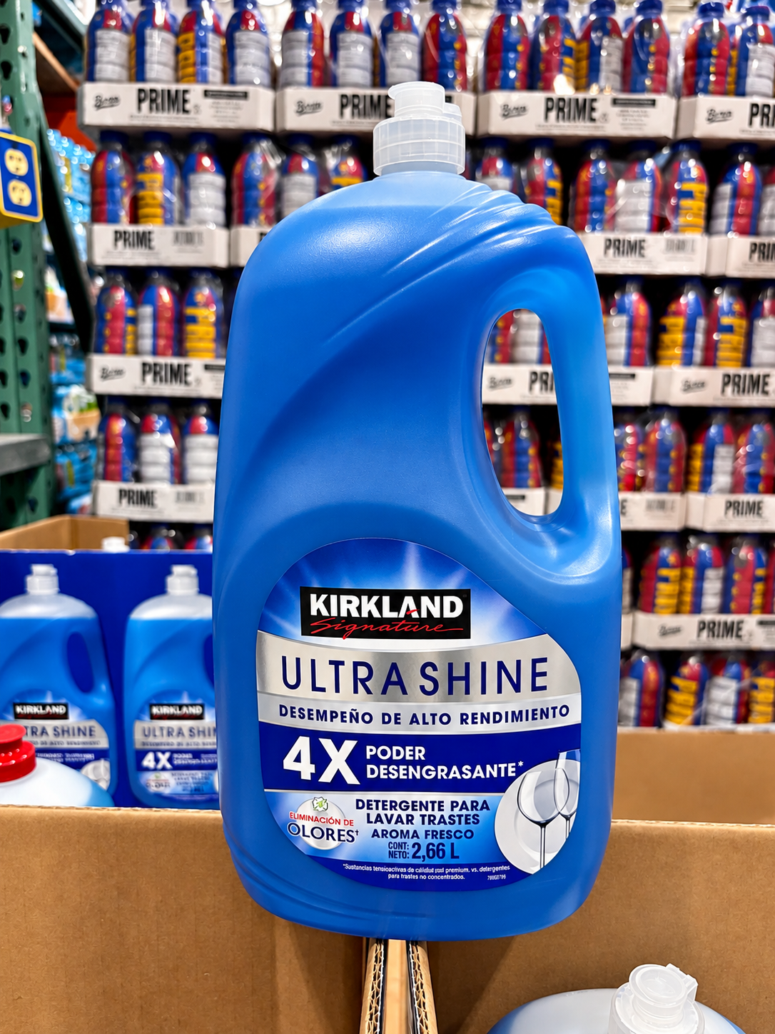 🍽️Kirkland Signature Ultra Shine Lavatrastes Líquido 2.66 L