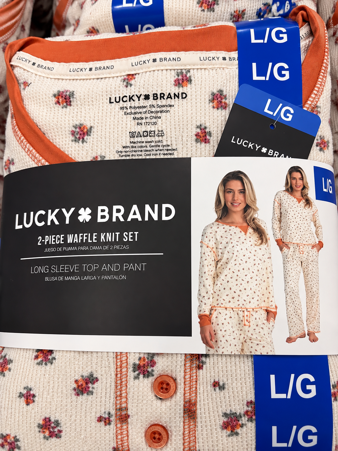Lucky Brand Pijama para Dama Set de 2 Piezas