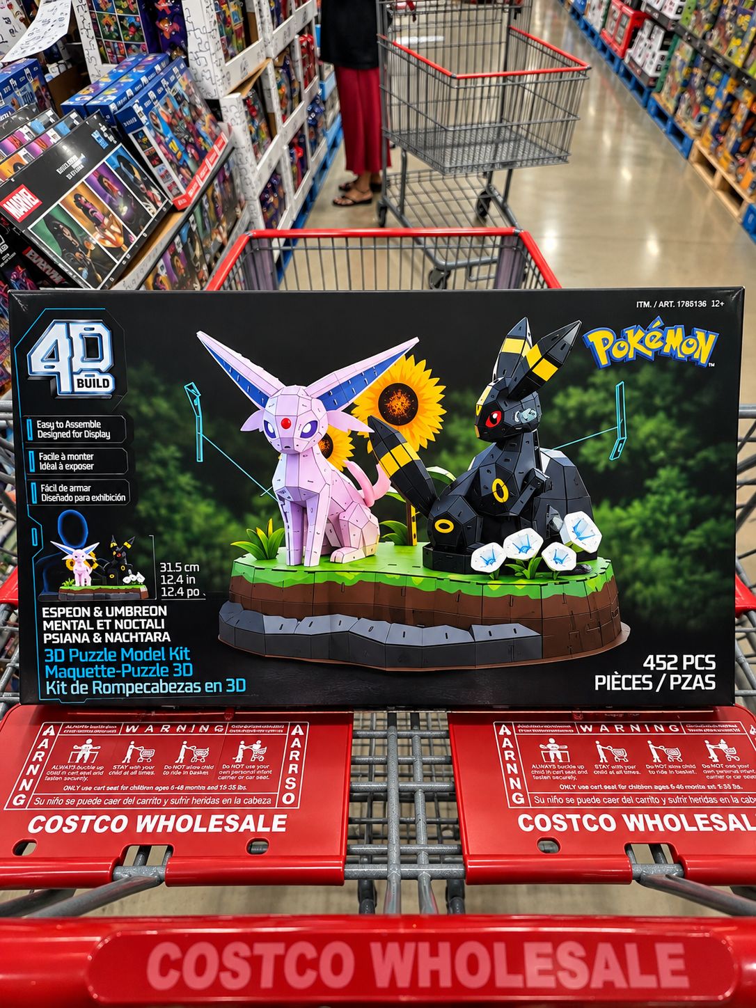 Pokémon 4D Build Espeon & Umbreon Rompecabezas 3D