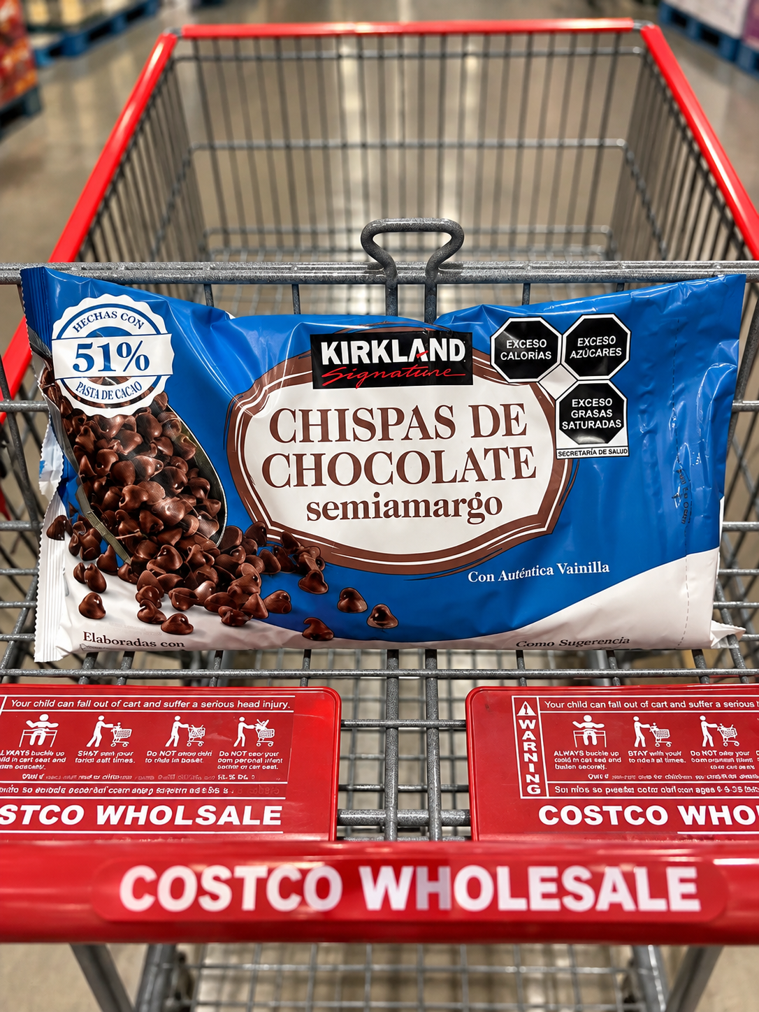 🍫 Kirkland Signature Chispas de Chocolate Semiamargo 2 kg