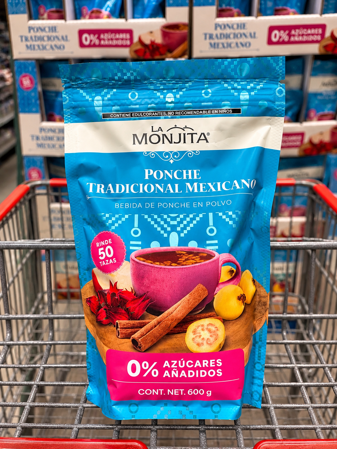 ☕ La Monjita Ponche Tradicional Mexicano 600 g