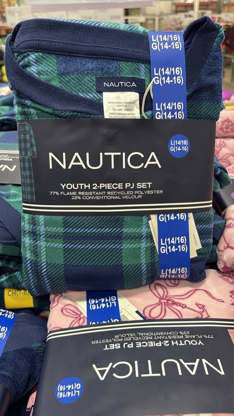 🧸 Pijama Nautica juvenil 2 piezas