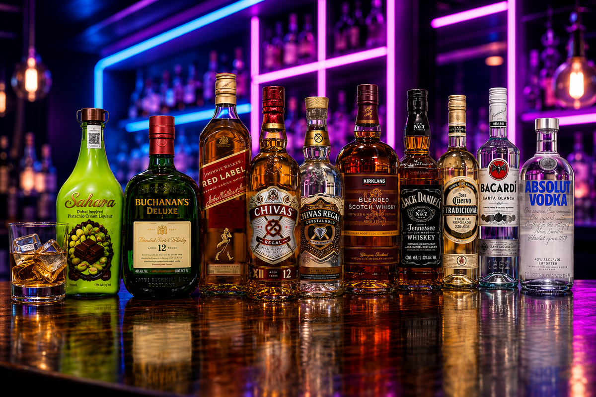 Licores, Destilados & Cervezas