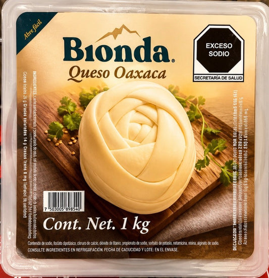 Queso Oaxaca Bionda 1 kg