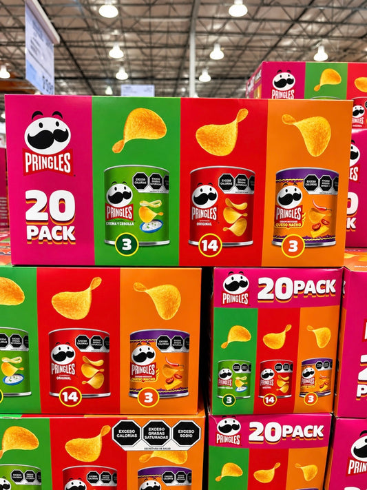 🥔 Pringles Papas Surtidas 20 Pack
