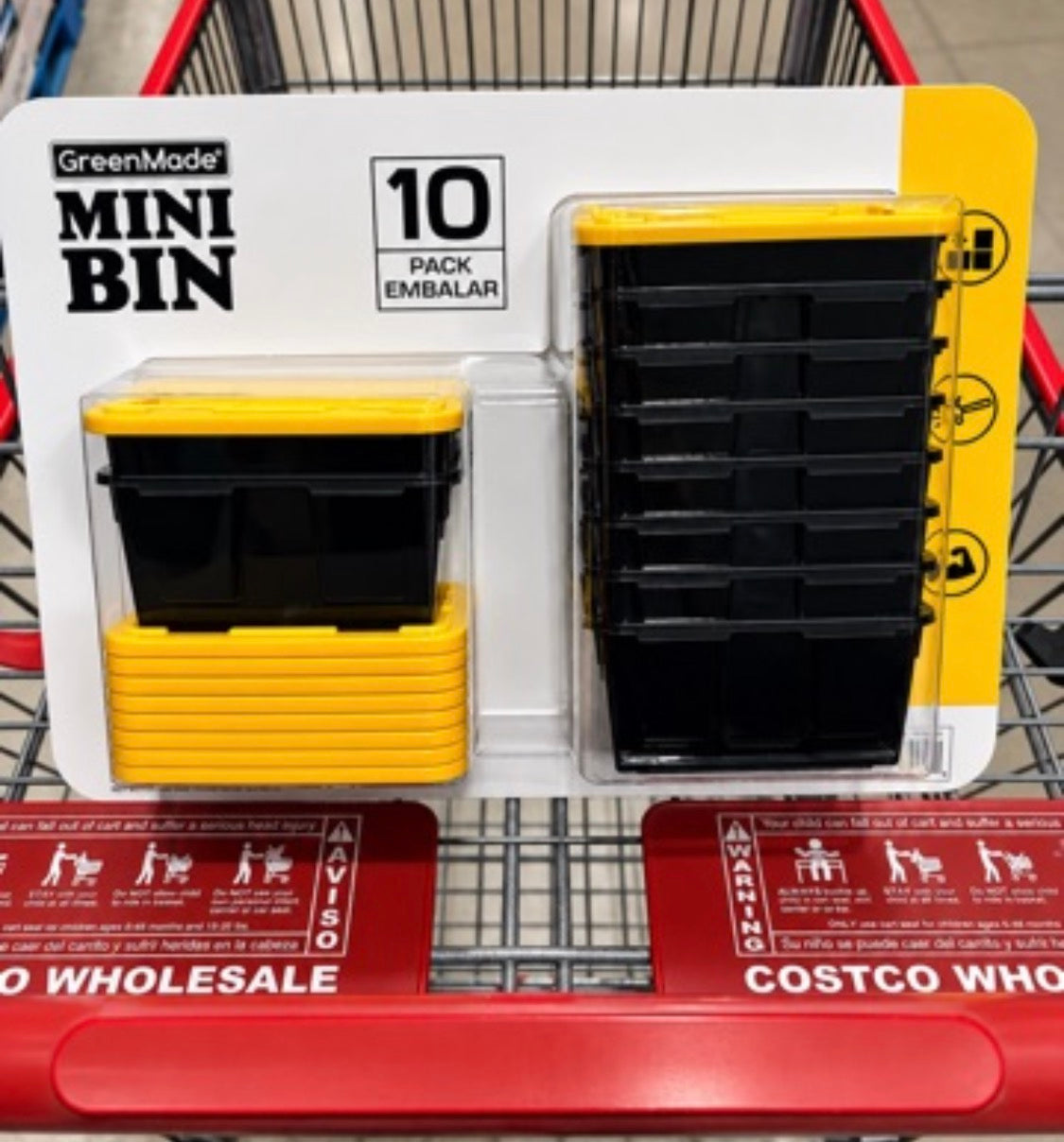 GreenMade Mini Bin Set de 10 Cajas Organizadoras