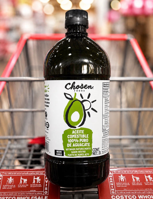 🥑Aceite de Aguacate Chosen Foods 100% Puro 2 L