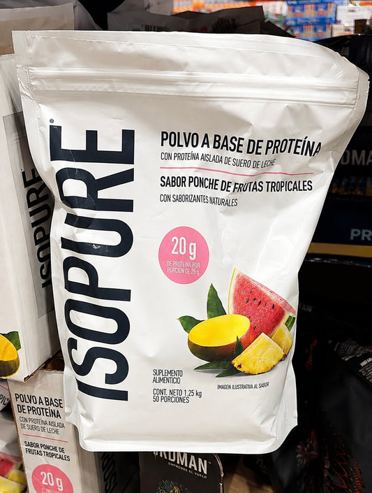 🏋️‍♂️ISOPURE Proteína Aislada de Suero – Ponche de Frutas Tropicales