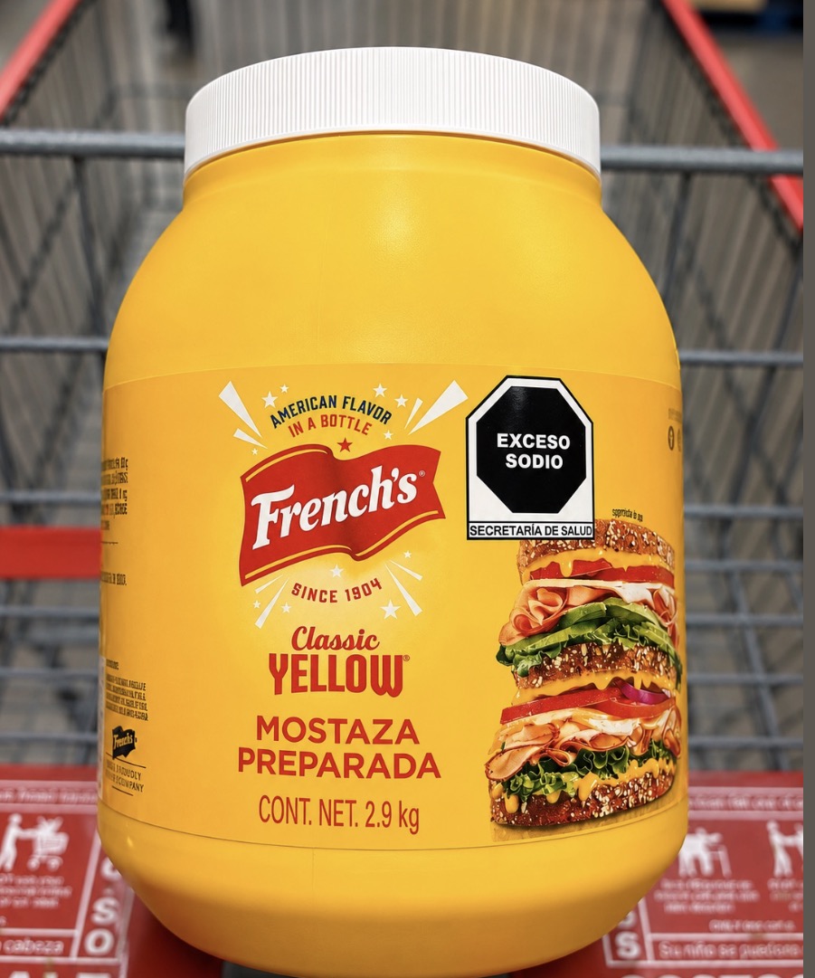 🌭 Mostaza French’s Classic Yellow 2.9 kg