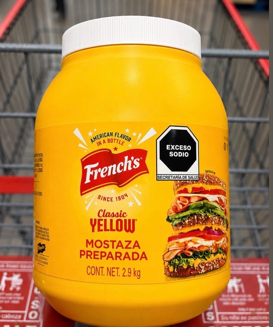 🌭 Mostaza French’s Classic Yellow 2.9 kg