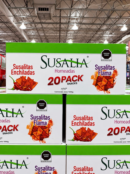 🔥 Susalia Susalitas Horneadas Enchiladas y Flama 20 piezas