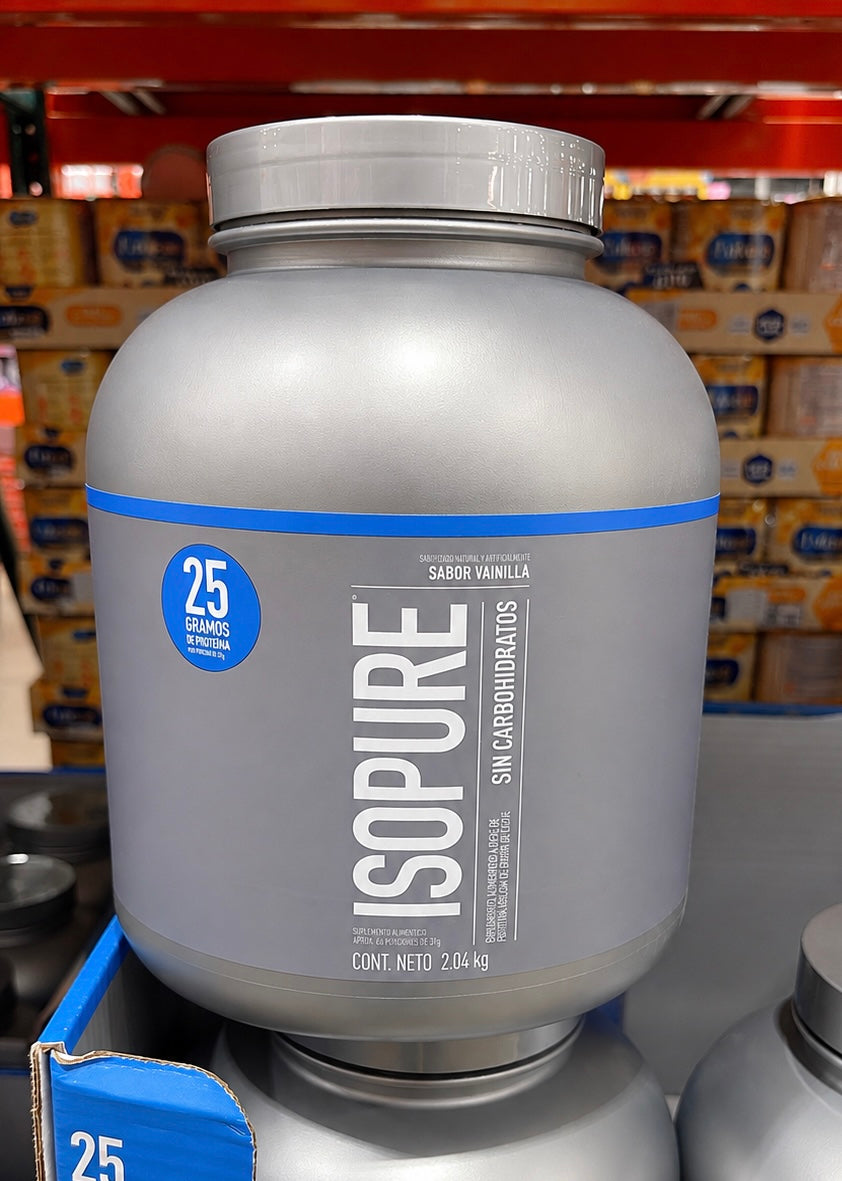 🏋🏼ISOPURE Proteína en Polvo Vainilla 2.04 kg – 65 Porciones