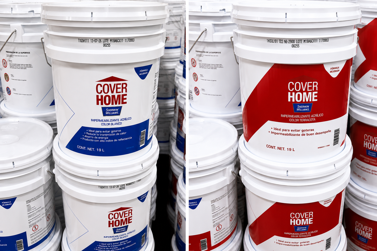 🏠 Impermeabilizante Acrílico Sherwin-Williams Cover Home 19 L