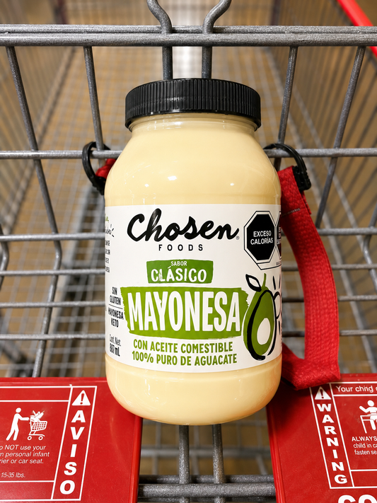 🥑Mayonesa Chosen Foods con Aceite de Aguacate 946 ml