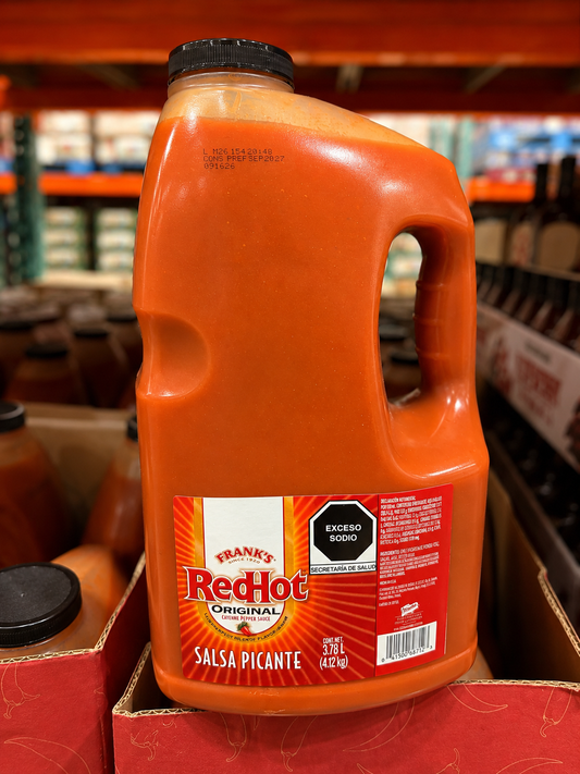 🌶️ Salsa Picante Frank’s RedHot Original – 3.78 L