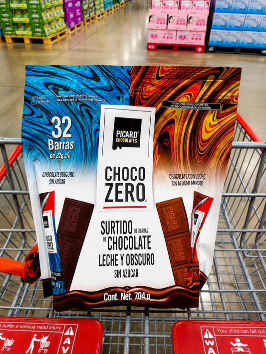 🍫 Picard Choco Zero Chocolates Surtidos sin Azúcar 32 barras