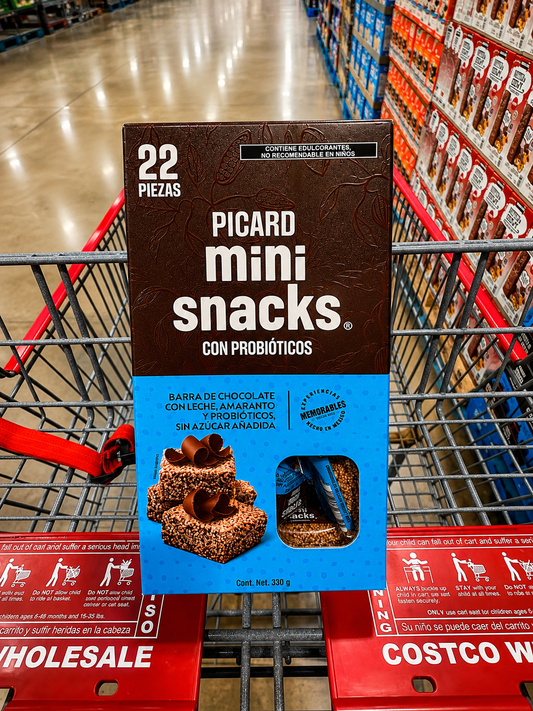 🍫 Picard Mini Snacks con Probióticos 22 piezas