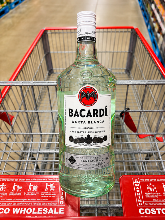 🥃 Bacardí Carta Blanca Ron Blanco 1.75 L