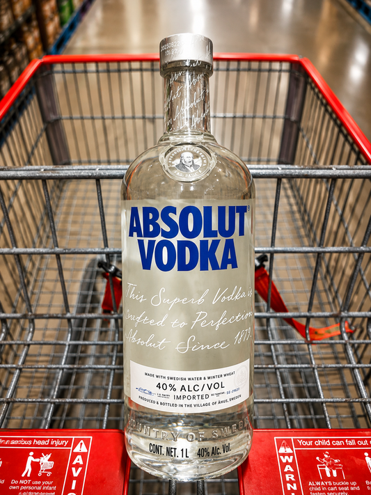 🍸 Vodka Absolut Original  1 L