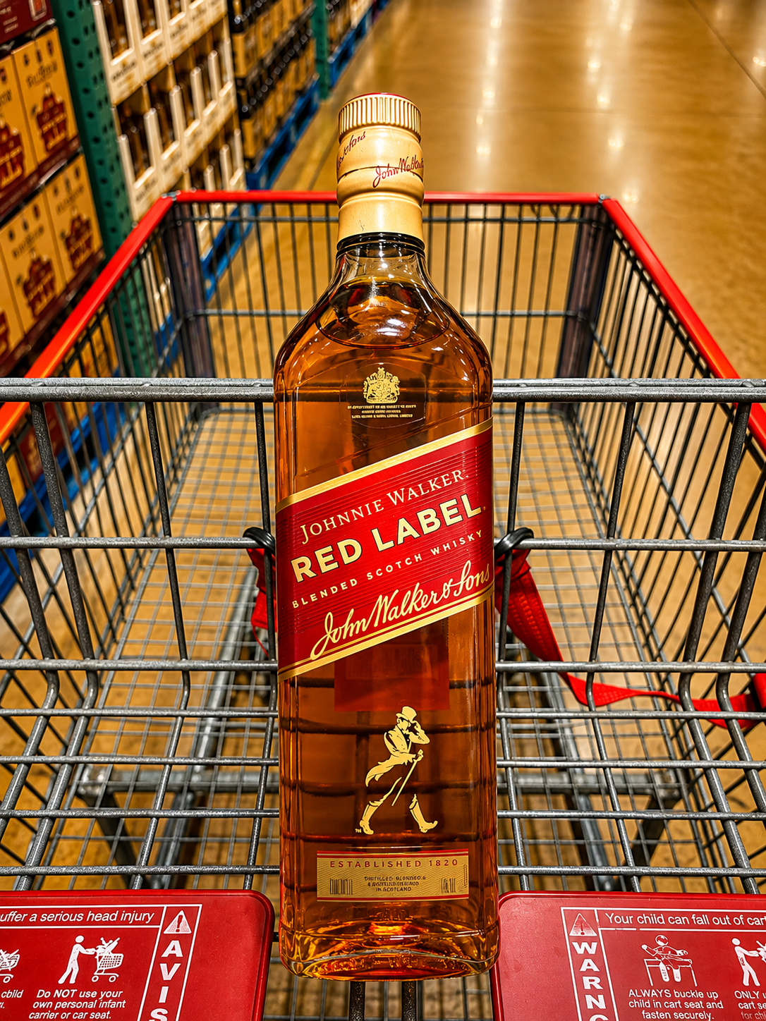 🥃 Johnnie Walker Red Label Blended Scotch Whisky 1 L