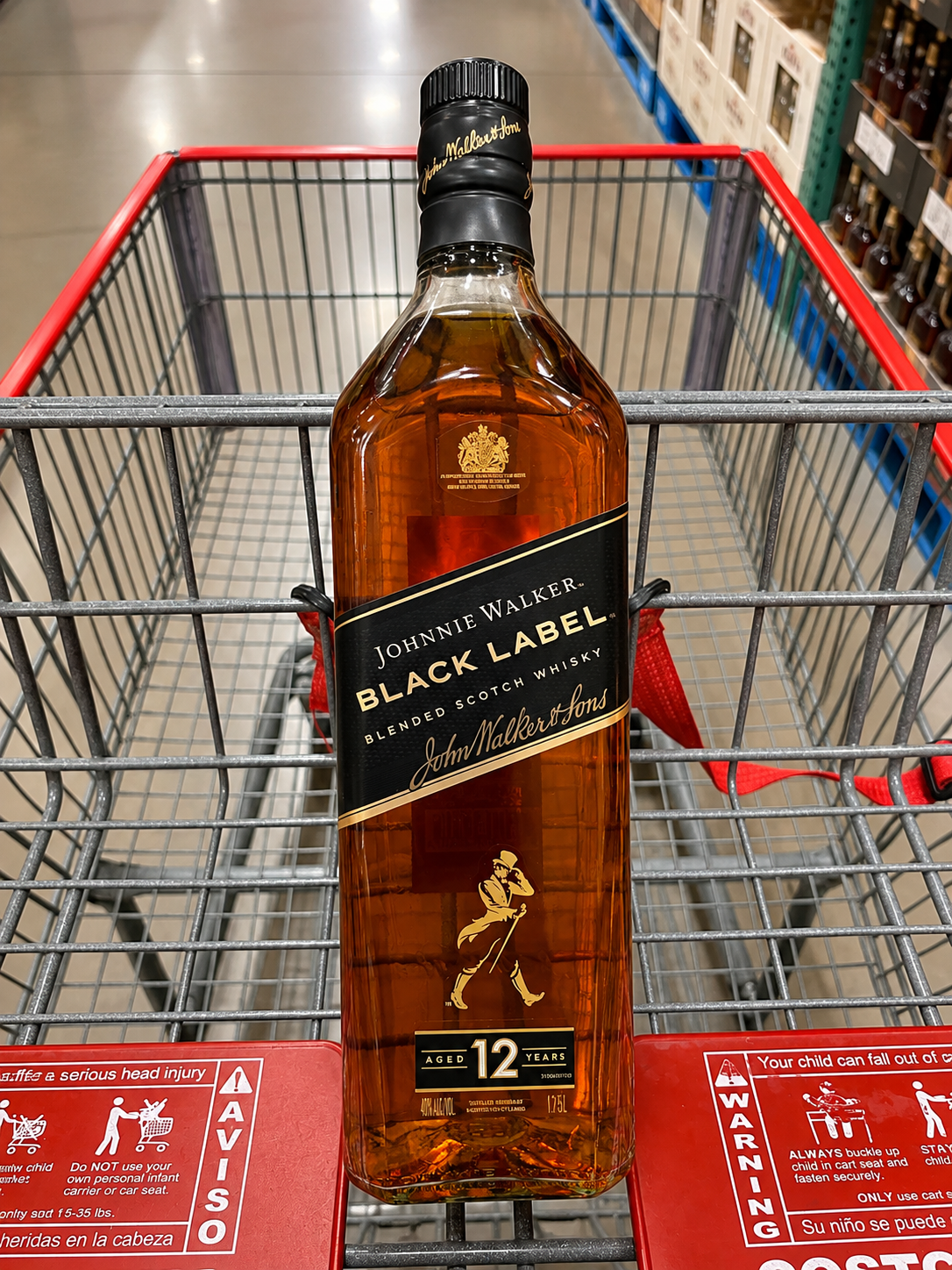 🥃 Johnnie Walker Black Label 12 Años 1 L