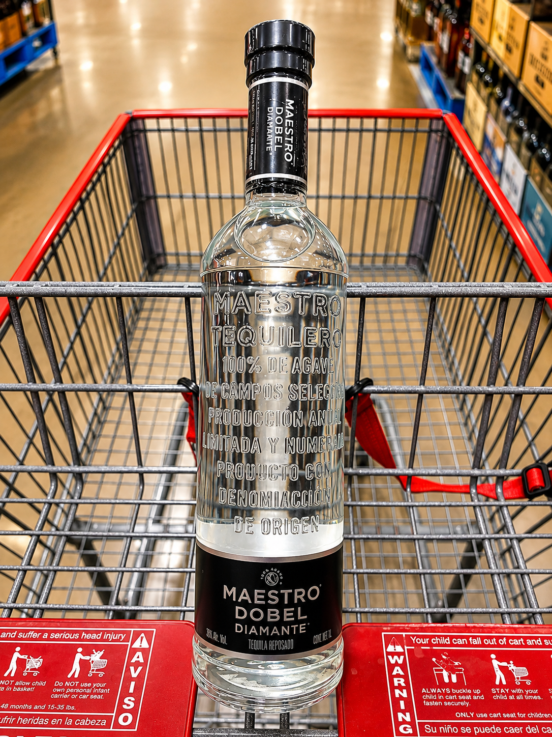 🥃 Maestro Dobel Diamante Reposado Cristalino 1 L