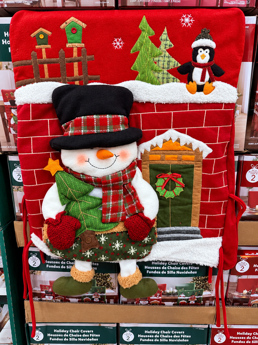 🎄Fundas Navideñas para Silla Juego de 2 piezas
