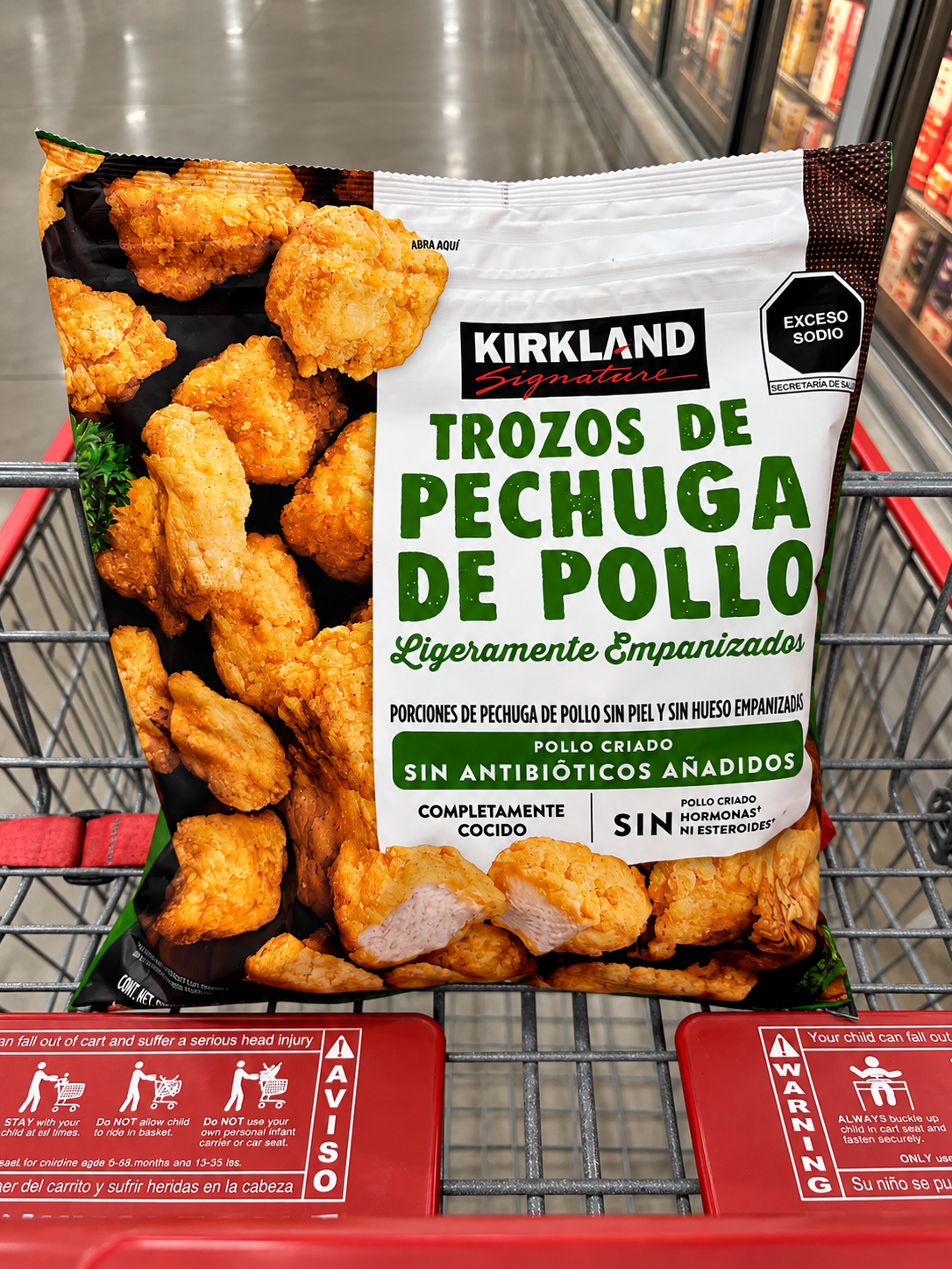 🍗 Kirkland Signature Filetes de Pechuga de Pollo Empanizados 1.36 kg