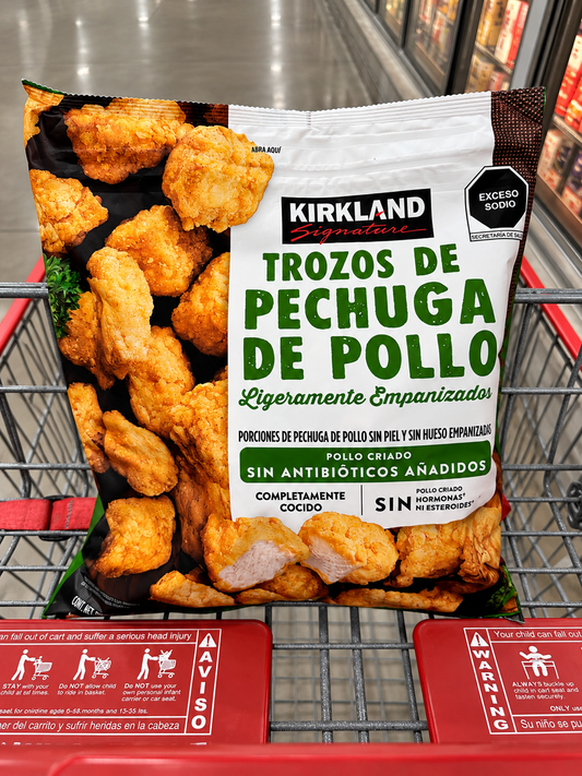 🍗 Kirkland Signature Filetes de Pechuga de Pollo Empanizados 1.36 kg