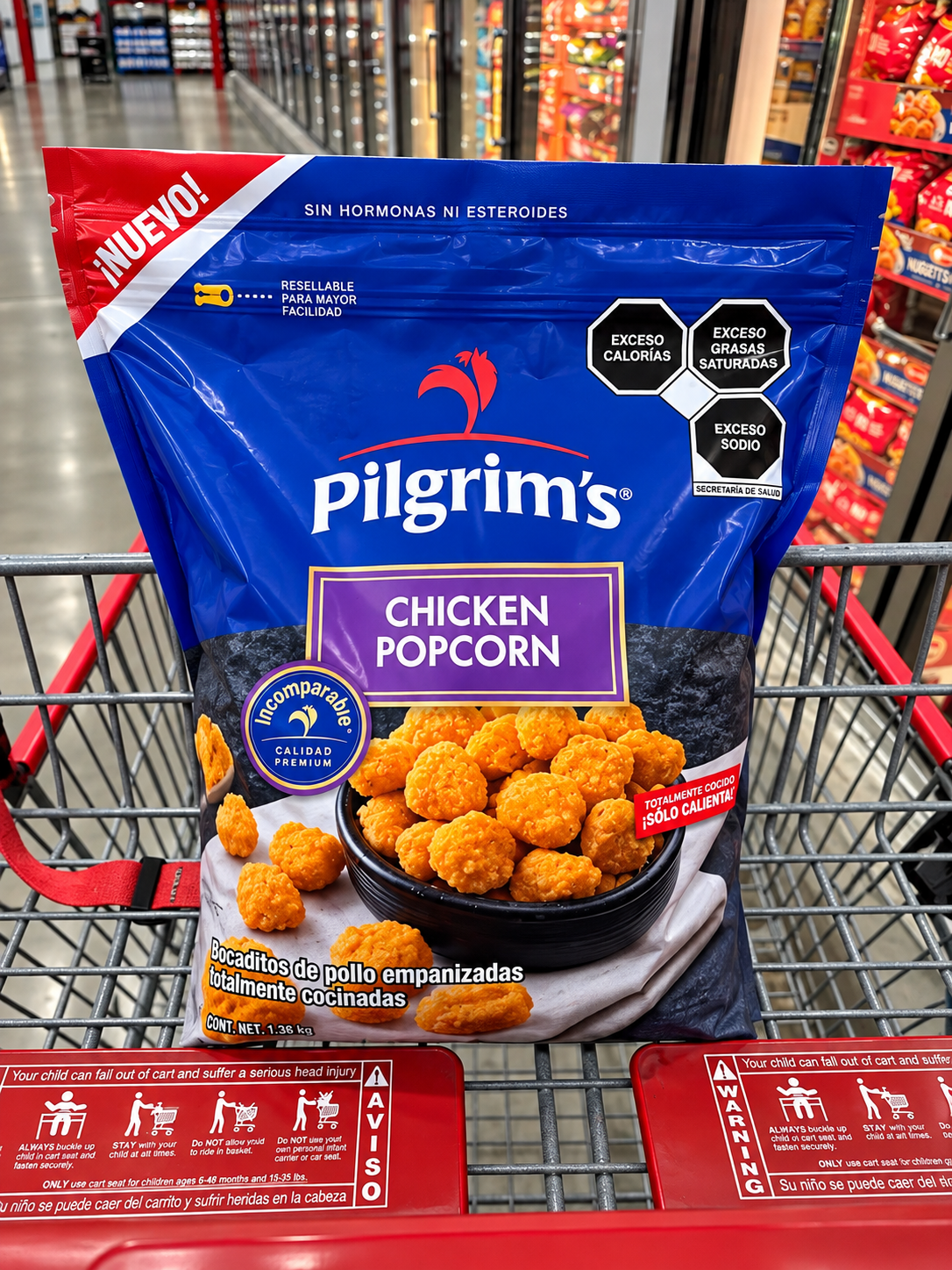 🍿Pilgrim’s Palomitas de Pollo Empanizadas 1.5 kg