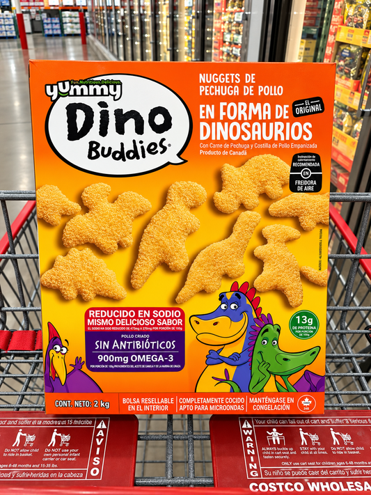 🦖Yummy Dino Buddies Nuggets de Pollo en Forma de Dinosaurios 2 kg