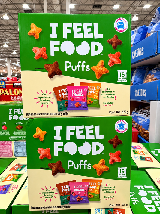 ⭐️ Feel Food Puffs de Arroz y Mijo 15 Bolsitas