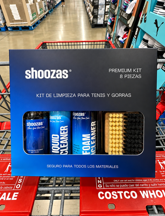 👟 Shoozas Premium Kit de Limpieza para Tenis y Gorras 8 piezas