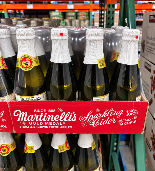🍎 Martinelli’s Sparkling Cider Jugo de Manzana Espumoso 12 × 250 ml