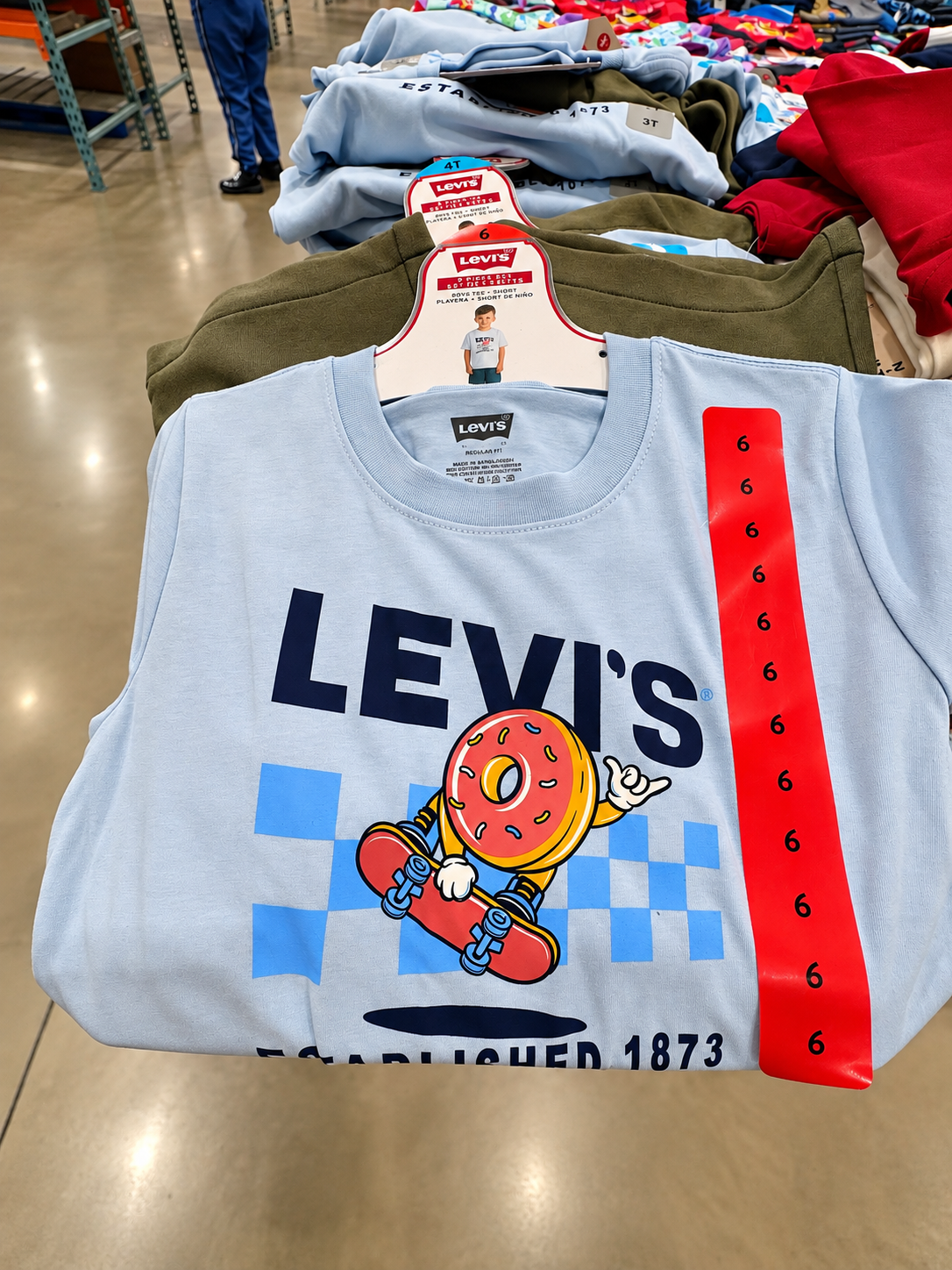 👕🩳 Levi’s Conjunto Infantil de 2 Piezas Playera + Short