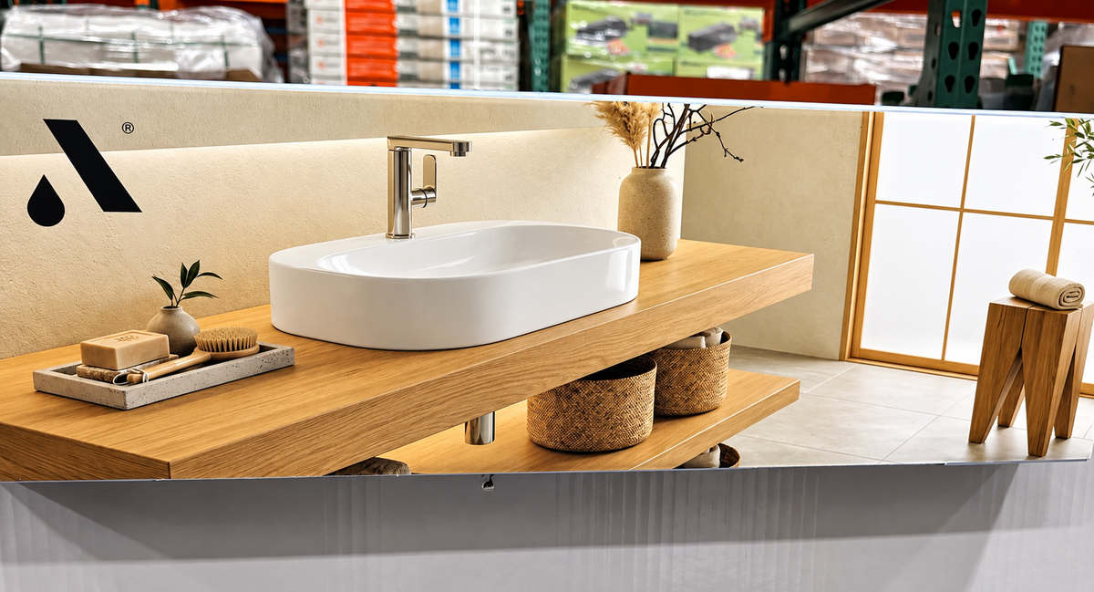 🚿 Artia Willow Set de Lavabo Premium de 3 Piezas