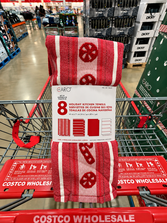 🎄 Home ARO Toallas de Cocina Navideñas 8 piezas
