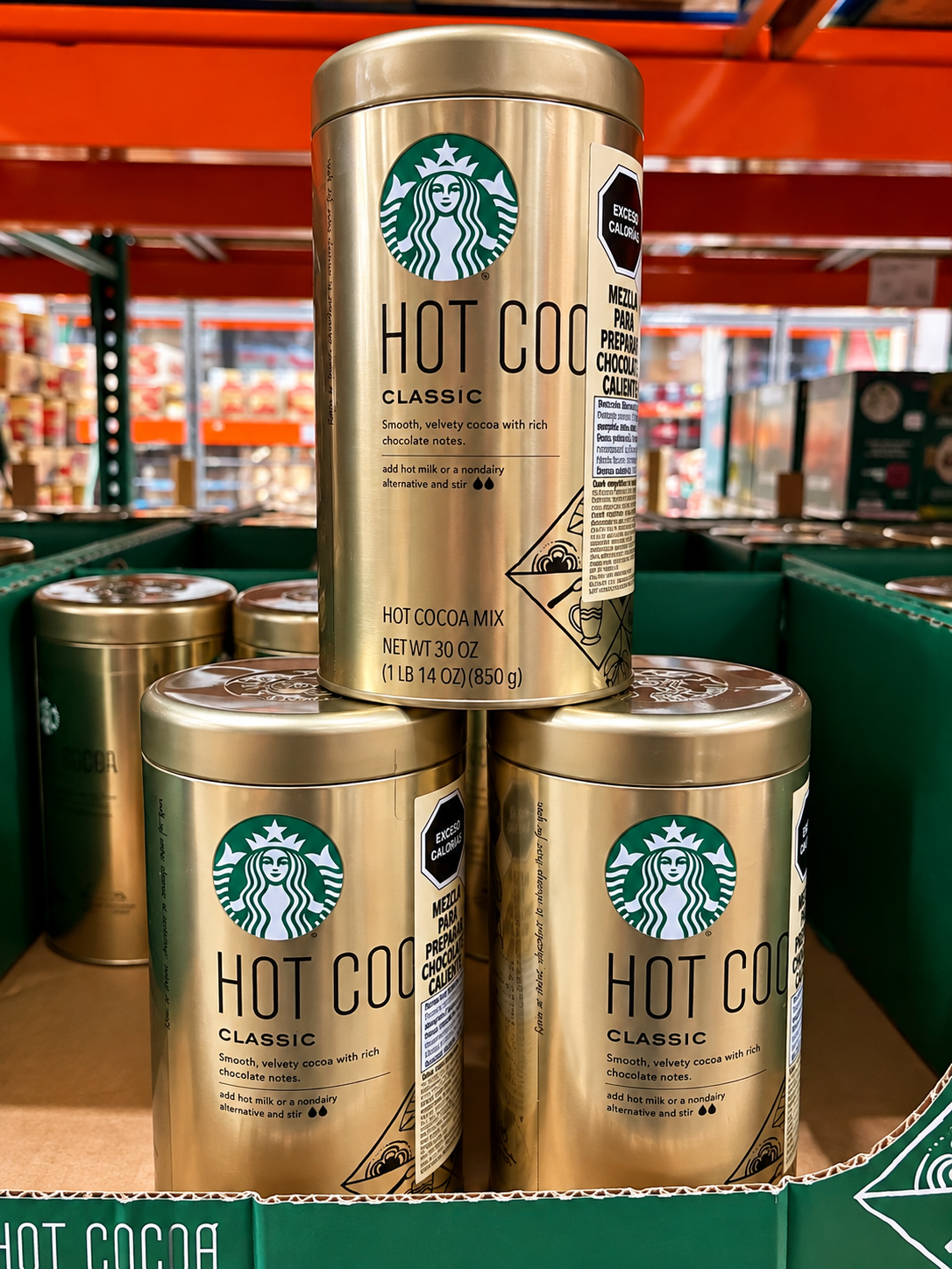 ☕ Starbucks Hot Cocoa Classic Chocolate Caliente 850 g
