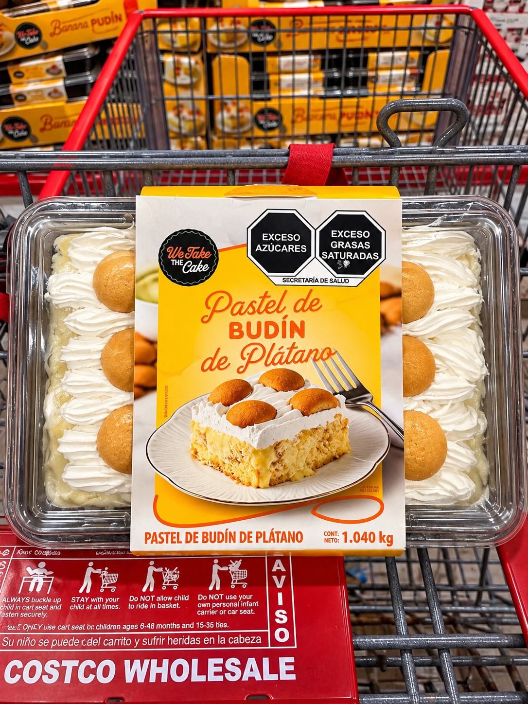 🍌 We Take The Cake Pastel Budín de Plátano 1.04 kg