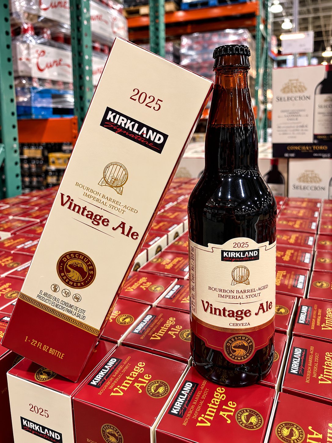 🍺 Kirkland Signature Vintage Ale 2025, 650 ml