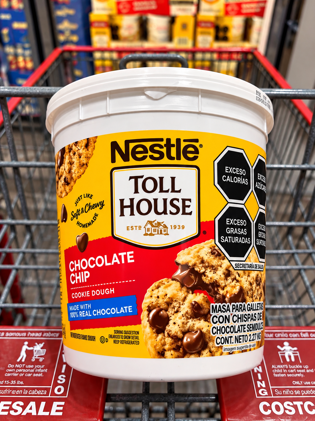 🍪 Nestlé Toll House Masa para Galletas Chocolate Chip 2.2 kg