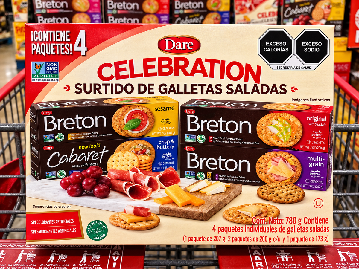 🥨 Dare Celebration Surtido de Galletas Saladas 780 g