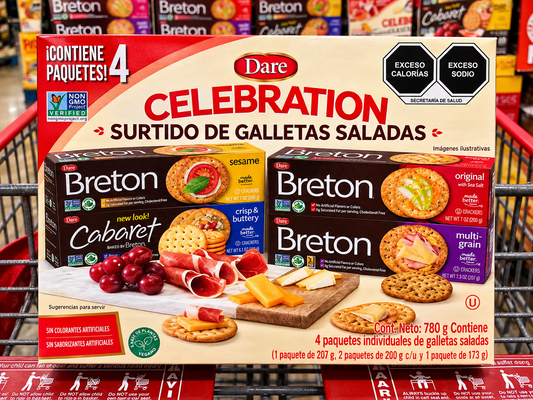 🥨 Dare Celebration Surtido de Galletas Saladas 780 g