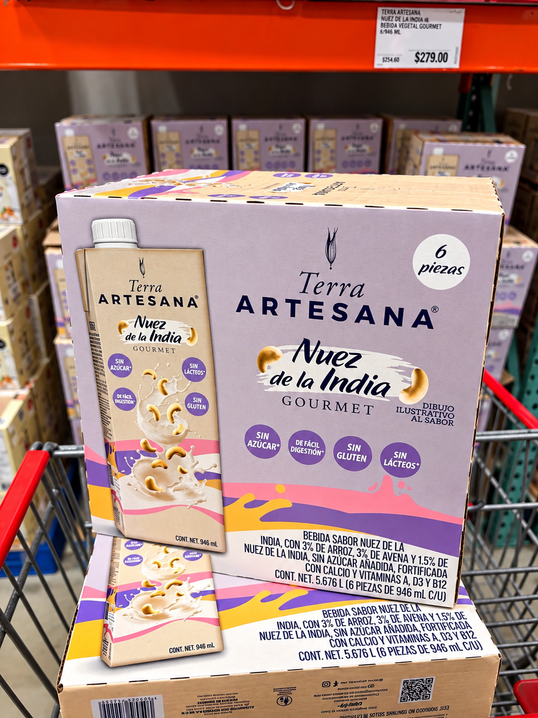 Terra Artesana Bebida de Nuez de la India Gourmet