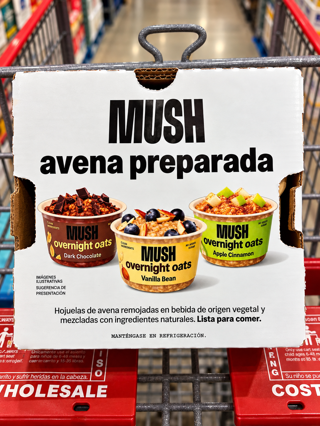 🥣 MUSH Avena Preparada Sabores Surtidos